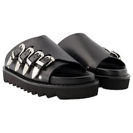 Toga Pulla-UN J1304 Sandales - Toga Pulla - Cuir - Noir-Noir