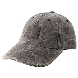 Boné Cunov Canvas Distressed - Acne Studios - Algodão - Cinza Cinza