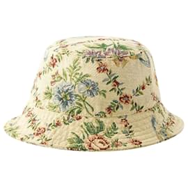 Vivienne Westwood-Chapeau Bob en Tapisserie Treillis - Vivienne Westwood - Synthétique - Beige-Beige