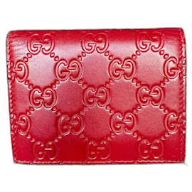 Gucci-carteiras-Vermelho