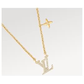 Louis Vuitton-Collar LV nuevo-Dorado