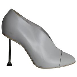 Escarpins Victoria Beckham en cuir blanc Blanc