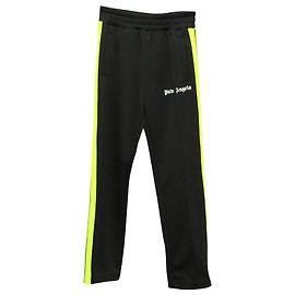 Palm Angels Palm Angles Logo Sweatpants in Black Polyester Black