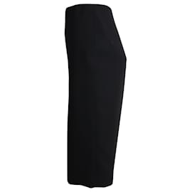 Victoria Beckham-Victoria Beckham Pencil Skirt in Black Triacetate-Black
