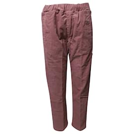 Bottega Veneta-Bottega Veneta Corduroy Pants in Pink Cotton-Pink