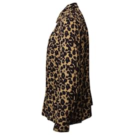 Ba&Sh-Blusa Ba&Sh a maniche lunghe con stampa leopardata in viscosa multicolor-Altro
