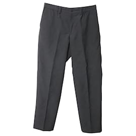 Issey Miyake-Issey Miyake Hybrid Pants in Black Polyester-Black