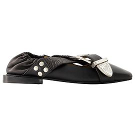 AJ928 Sandals - Toga Pulla - Leather - Black Black