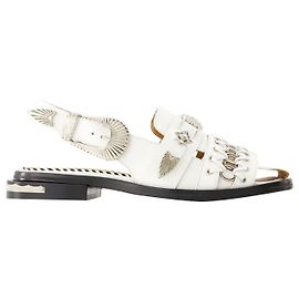 AJ1312 Sandals - Toga Pulla - Leather - White White