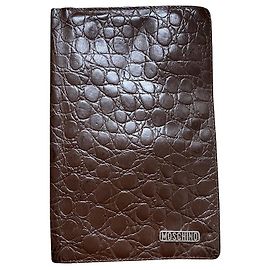 Moschino Wallets Brown