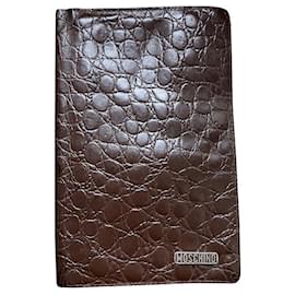 Moschino-Wallets-Brown