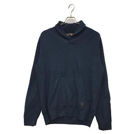 ***LOUIS VUITTON (Louis Vuitton)  Schalkragen gestrickt Marineblau