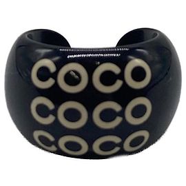 Anello Chanel Coco Nero