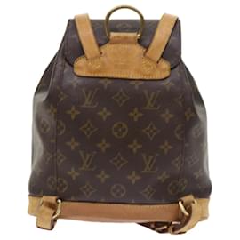 Louis Vuitton-LOUIS VUITTON Monogram Montsouris MM Backpack M51136 LV Auth ar10275-Monogram