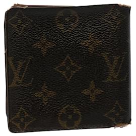 Louis Vuitton-LOUIS VUITTON Monogram Portefeuille Marco Bifold Wallet M61675 LV Auth 54093-Monogram