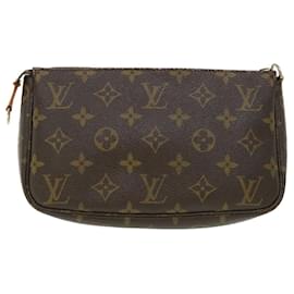 Louis Vuitton-LOUIS VUITTON Monogramm Pochette Accessoires Tasche M.51980 LV Auth 55253-Monogramm