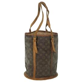 Louis Vuitton-LOUIS VUITTON Monogram Bucket GM Shoulder Bag Vintage M42236 LV Auth 54284-Monogram