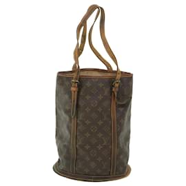 Louis Vuitton-LOUIS VUITTON Monogram Bucket GM Shoulder Bag Vintage M42236 LV Auth 54284-Monogram