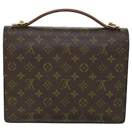 Louis Vuitton-Louis Vuitton Monogram Monceau 28 Hand Bag 2way M51185 LV Auth 55713-Monogram