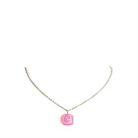 Chanel-CHANEL Lange Halsketten T.  Metall-Pink