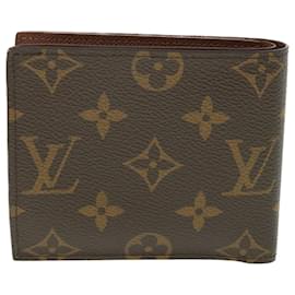 Louis Vuitton-Portafoglio bifold LOUIS VUITTON Monogram Portefeuille Marco NM M62288 LV Aut 54191alla-Monogramma