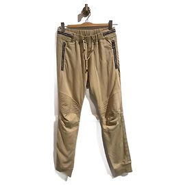 Calça BALMAIN T.Algodão M Internacional Bege