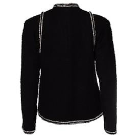 Autre Marque-Chanel, Giacca classica in tweed nero-Nero