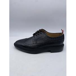 Thom Browne-THOM BROWNE  Flats T.eu 40 leather-Black