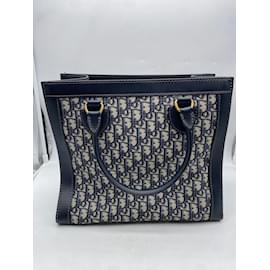 Dior-DIOR  Handbags T.  cloth-Navy blue