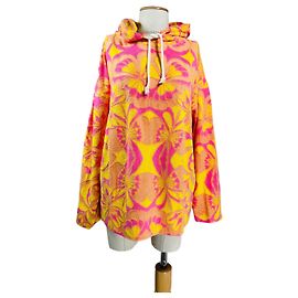 Sweat à capuche oversize en éponge Sandro XL Multicolore