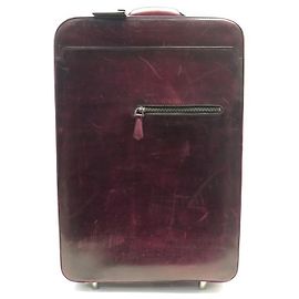 MALA DE FÓRMULA BERLUTI 1000 COURO ROXO VENEZIA 54BAGAGEM DE CARRINHO CM HOLD Roxo