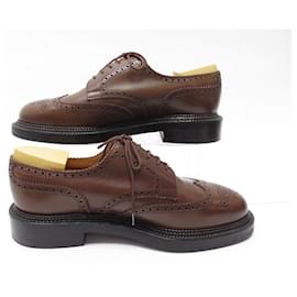JM Weston-JM WESTON SHOES 590 TRIPLE INSOLES 9E 43 wide 43.5 SHOE SHOES-Brown