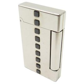 ST DUPONT NIGHT AND LIGHT ONYX LIGHTER LINE 2 LIGHTER LIMITED EDITION STEEL Silvery