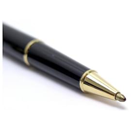 Montblanc-BOLÍGRAFO VINTAGE MONTBLANC MEISTERSTUCK CLASSIC GOLD 12890 ROLLERBALL-Negro