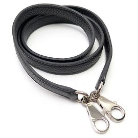 Hermès HERMES SHOULDER HANDLE BLACK TOGO LEATHER FOR KELLY BOLIDE SHOULDER STRAP BAG Black