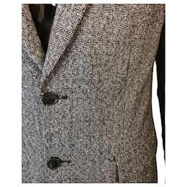 Sandro-chaqueta de lana sandro-Gris
