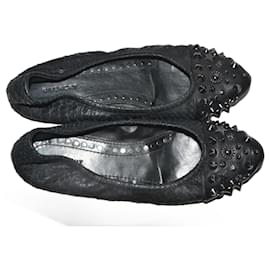 Givenchy-python ballerinas-Black