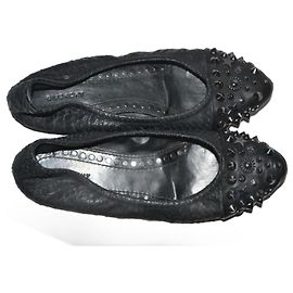 Givenchy Bailarinas pitón Negro