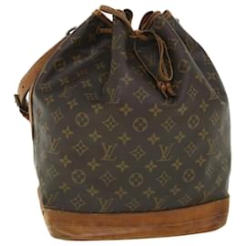 Louis Vuitton-LOUIS VUITTON Monogram Noe Shoulder Bag M42224 LV Auth 54314-Monogram