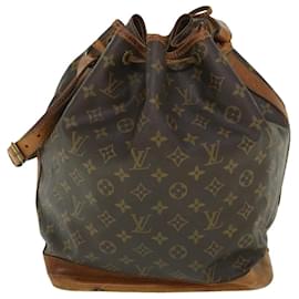 Louis Vuitton-LOUIS VUITTON Monogram Noe Shoulder Bag M42224 LV Auth 54314-Monogram