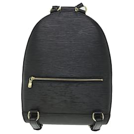 Louis Vuitton-LOUIS VUITTON Epi Mabillon Backpack Black M52232 LV Auth ep1873-Black