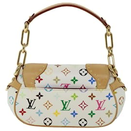 Louis Vuitton-LOUIS VUITTON Monogram Multicolor Marilyn Shoulder Bag M40127 LV Auth ar10366a-White