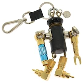 Prada-PRADA Robot Charm Metal Black Auth ar10388b-Black