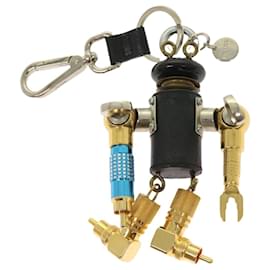 Prada-PRADA Robot Charm Metal Black Auth ar10388b-Black