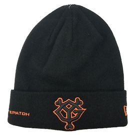 Autre Marque ***BlackEyePatch × GIANTS × New Era (Black Eye Patch x Giants x New Era)  collaboration knit cap Black