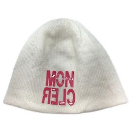 ***MONCLER (MONCLER)  knit hat Pink Beige