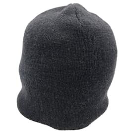 Autre Marque-***:DIOR HOMME (DIOR HOMME)  Cappello lavorato a maglia con ricamo ape-Grigio