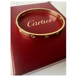 Cartier-Bracelet Love Cartier-Bijouterie dorée