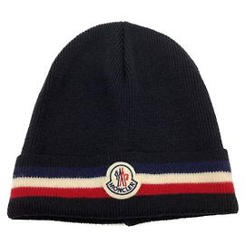 ***MONCLER (MONCLER)  knit hat Black