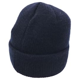 Autre Marque-***Nine Tailor (Nine Taylor)  cashmere knit hat-Navy blue